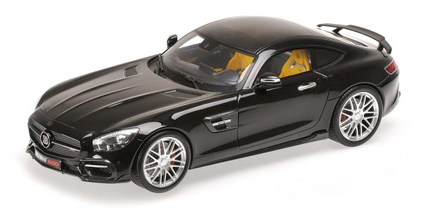 Minichamps BRABUS 600 AUF BASIS MERCEDES BENZ AMG GT S 2015 BLACK