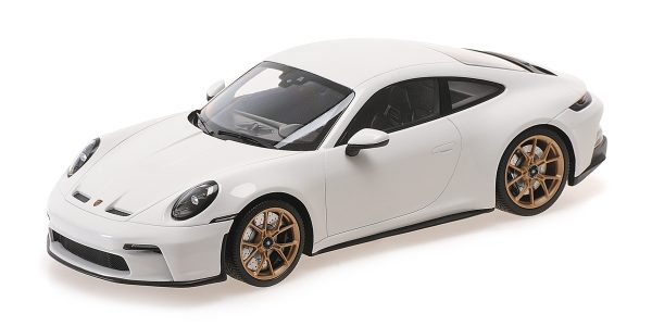 Minichamps PORSCHE 911 (992) GT3 TOURING WHITE WITH NEODYME WHEELS 2022