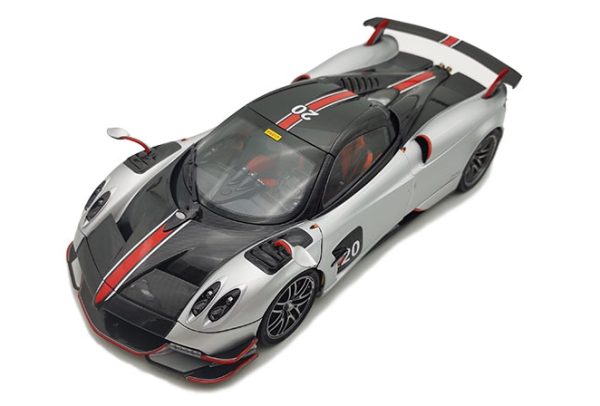 LCD Models Pagani Huayra Bc Roadster Silver