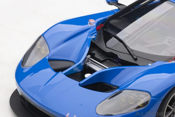 AUTOart Ford GT GTE Plain Body Version (Blue) – Bild 9