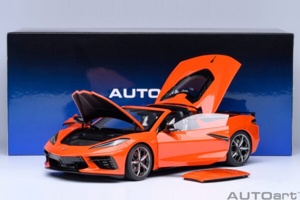 Covette c8 Autoart Orange