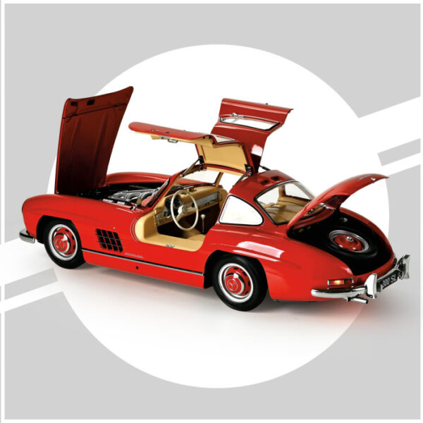 full kit mercedes benz 300 sl red 6