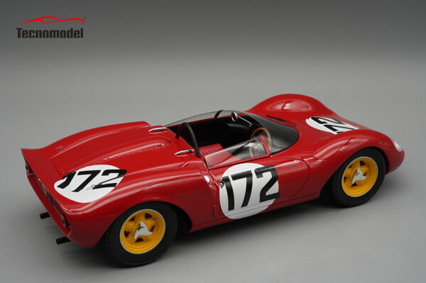 Tecnomodel Ferrari 206 Dino SP Course de cote Ollon - Villars 1965 Scuderia SEFAC #172 Winner Driven by: Ludovico Scarfiotti