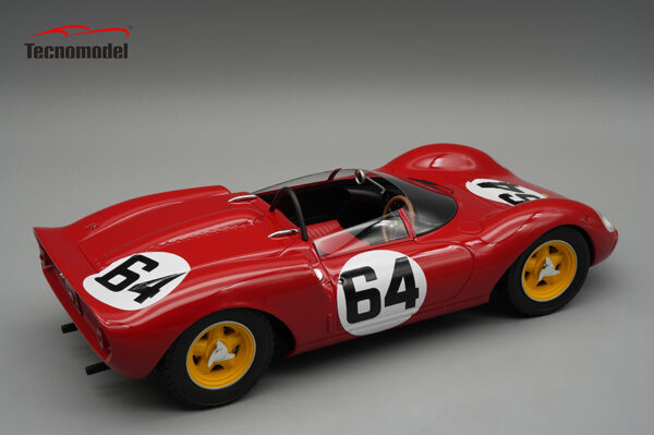 Tecnomodel Ferrari 206 Dino SP Freiburg - Schauinsland 1965 Scuderia SEFAC #64 Winner Driven by: Ludovico Scarfiotti