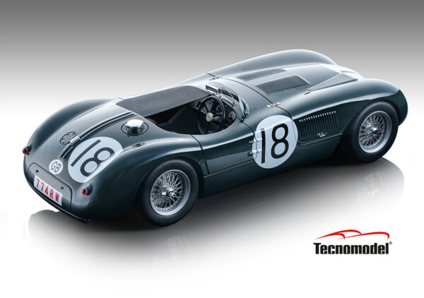 Tecnomodel JAGUAR C-TYPE TEAM JAGUAR RACING #18 WINNER 24h LE MANS 1953 Driven by: T.ROLT - D.HAMILTON