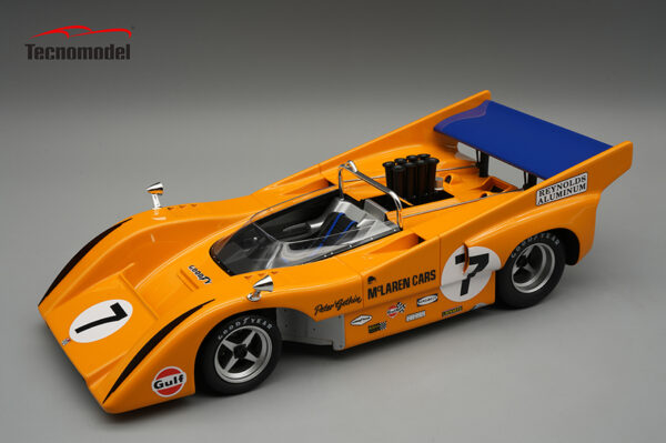 Tecnomodel McLaren M8D Can Am Road America 1970 #7 Winner Driven by: Peter Gethin