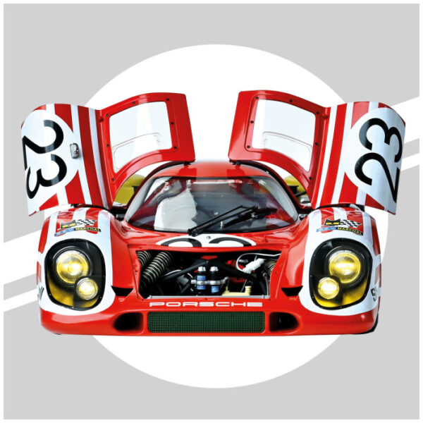 full kit porsche 917 kh red 7