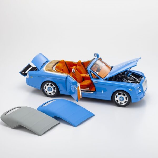 Kyosho Rolls Royce Phantom Drophead Coupè (2008-12), lichtblau