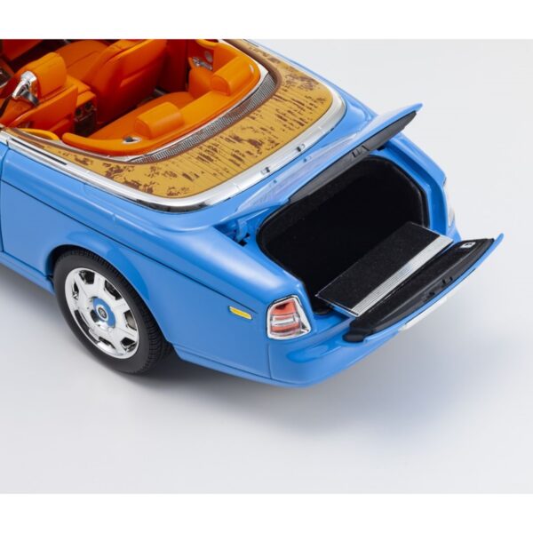 63741 KYO8871BL Kyosho Rolls Royce Phantom Drophead Coup 2008 12 lichtblau 3