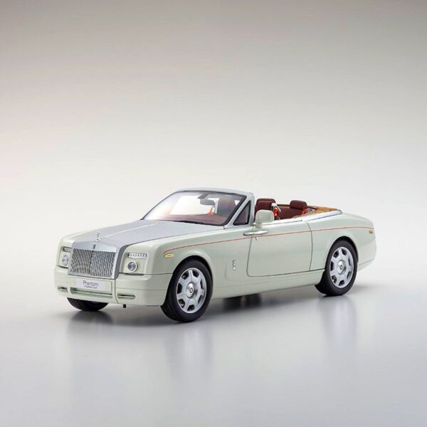 63742 KYO8871E2 Kyosho Rolls Royce Phantom Drophead Coup 2008 12 Englischweiss 1