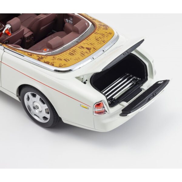 63742 KYO8871E2 Kyosho Rolls Royce Phantom Drophead Coup 2008 12 Englischweiss 3