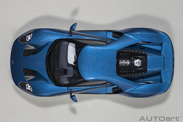 AUTOart Ford GT 2017 (liquid blue) (composite model:full