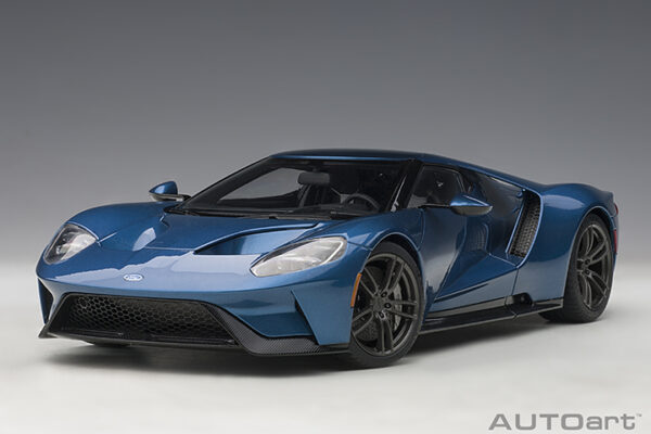 AUTOart Ford GT 2017 (liquid blue) (composite model:full