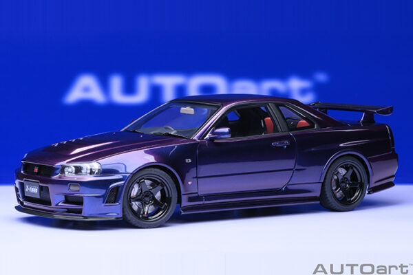 AUTOart Nissan Skyline GT-R(R34) NISMO Z-Tune (midnight purple) 2005