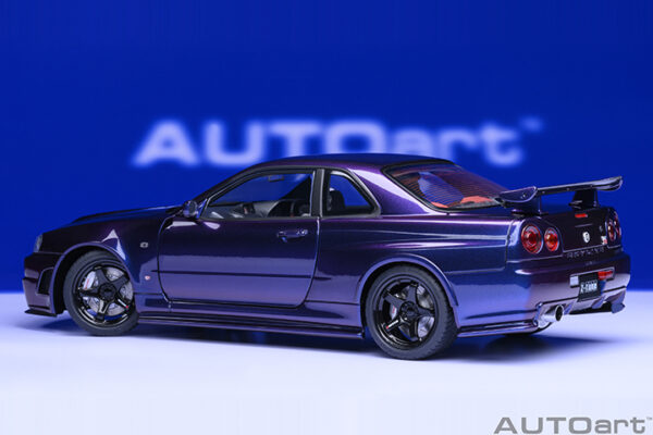 AUTOart Nissan Skyline GT-R(R34) NISMO Z-Tune (midnight purple) 2005