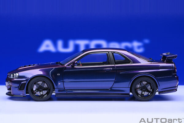 AUTOart Nissan Skyline GT-R(R34) NISMO Z-Tune (midnight purple) 2005