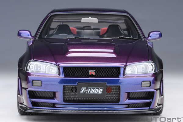 AUTOart Nissan Skyline GT-R(R34) NISMO Z-Tune (midnight purple) 2005