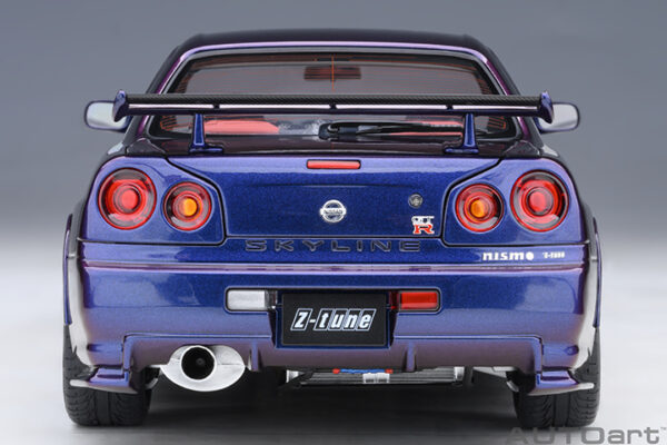 AUTOart Nissan Skyline GT-R(R34) NISMO Z-Tune (midnight purple) 2005