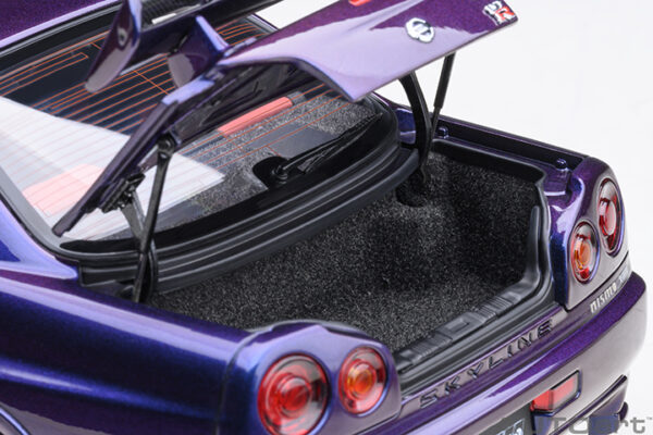 AUTOart Nissan Skyline GT-R(R34) NISMO Z-Tune (midnight purple) 2005