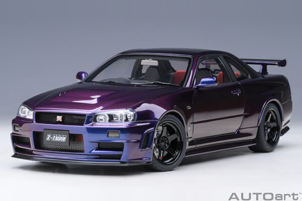 AUTOart Nissan Skyline GT-R(R34) NISMO Z-Tune (midnight purple) 2005