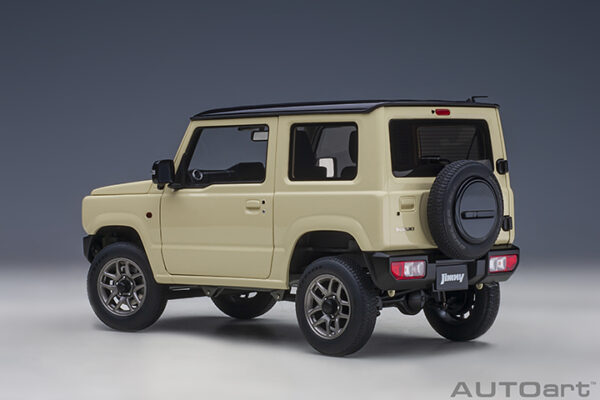 AUTOart Suzuki Jimny (JB64)(660cc:RHD) (chiffon ivory metallic:black