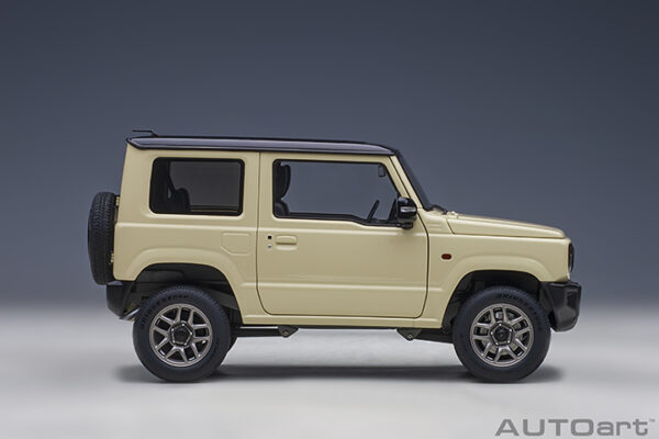 AUTOart Suzuki Jimny (JB64)(660cc:RHD) (chiffon ivory metallic:black