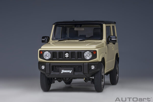 AUTOart Suzuki Jimny (JB64)(660cc:RHD) (chiffon ivory metallic:black