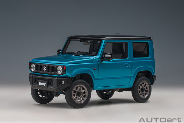 AUTOart Suzuki Jimny (JB64)(660cc:RHD) (brisk blue metallic: