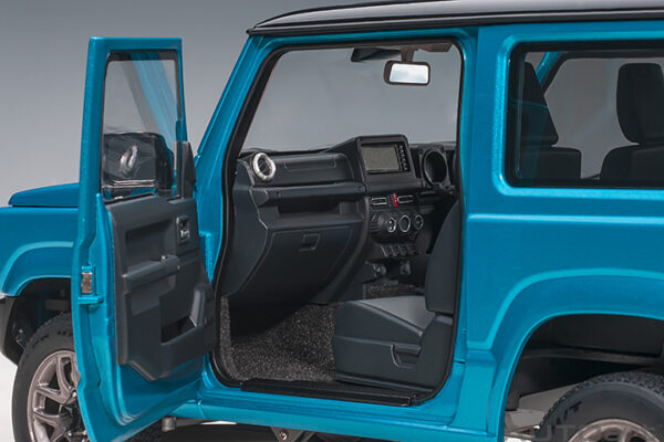 AUTOart Suzuki Jimny (JB64)(660cc:RHD) (brisk blue metallic: