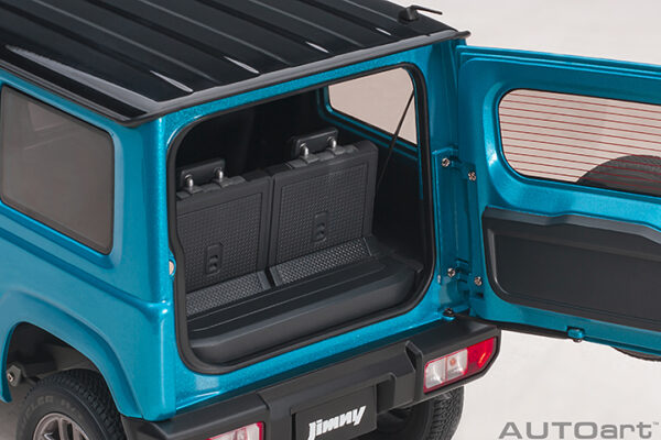 AUTOart Suzuki Jimny (JB64)(660cc:RHD) (brisk blue metallic: