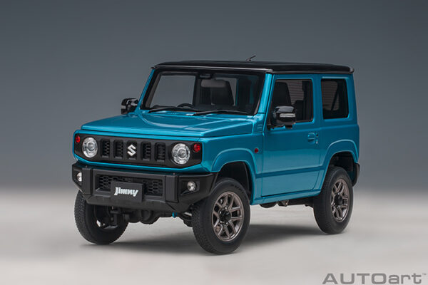 AUTOart Suzuki Jimny (JB64)(660cc:RHD) (brisk blue metallic: