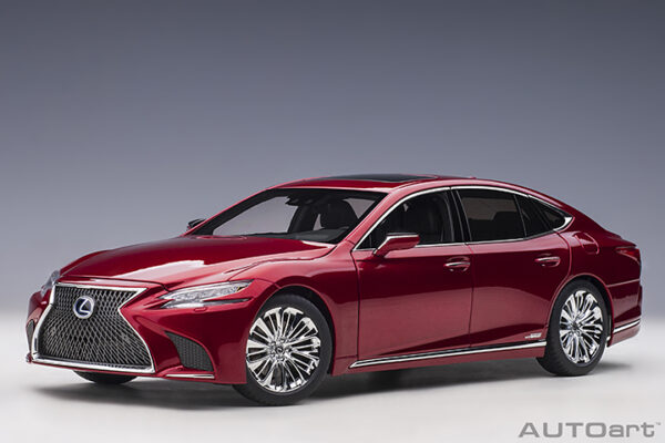 AUTOart Lexus LS 500h 2018(morello red metallic:black interior)