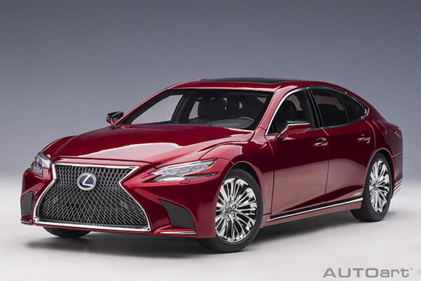 AUTOart Lexus LS 500h 2018(morello red metallic:black interior)