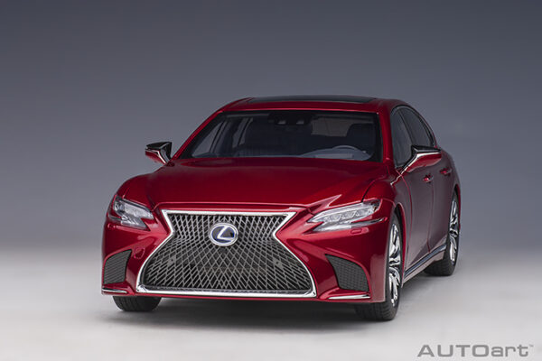 AUTOart Lexus LS 500h 2018(morello red metallic:black interior)