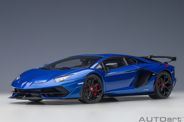 AUTOart Lamborghini Aventador SVJ 2019 (blu Nethuns : metallic blue)