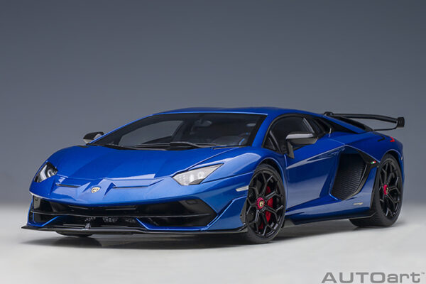 AUTOart Lamborghini Aventador SVJ 2019 (blu Nethuns : metallic blue)