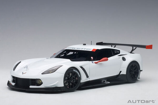 AUTOart Chevrolet C7.R Plain Body Version (white:red accents)