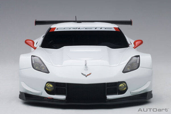 AUTOart Chevrolet C7.R Plain Body Version (white:red accents)