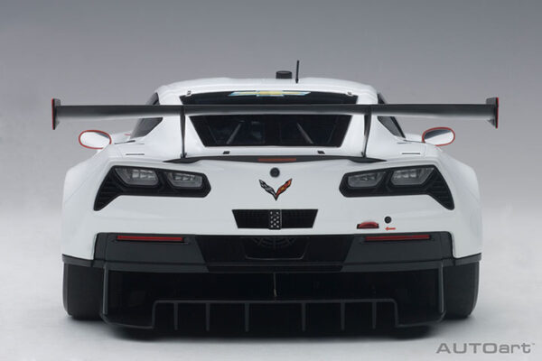 AUTOart Chevrolet C7.R Plain Body Version (white:red accents)