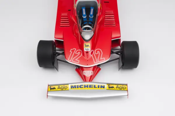 M0015 105 Ferrari 312 T4 Indianapolis 1978 1.8 Scale Villenueve Front End High 4000x2677 crop center scaled