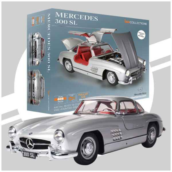 IXO Mercedes 300 SL silber Bausatz