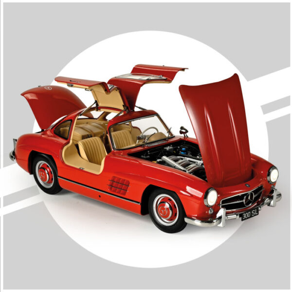 full kit mercedes benz 300 sl red 4