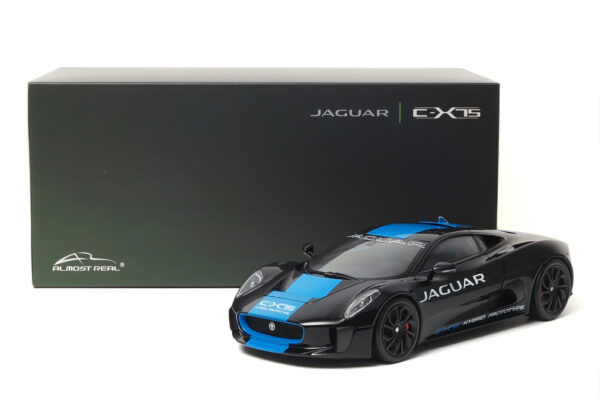 Almost Real Jaguar C-X75 metallic-schwarz