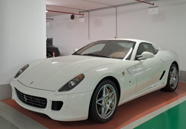 BBR FERRARI 599 GTB FIORANO 2006 Automatic Gear Avus White