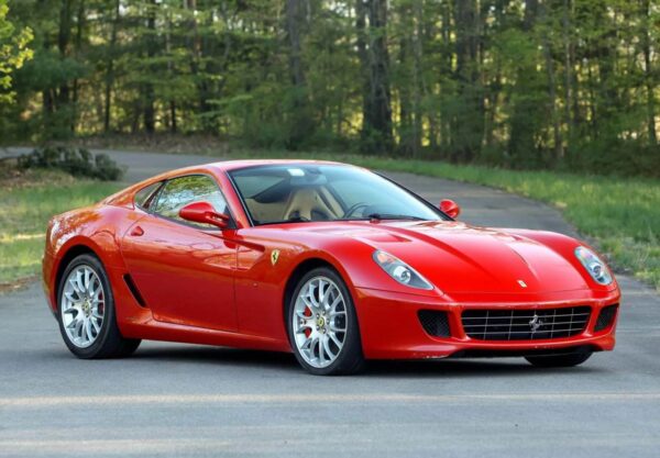 BBR FERRARI 599 GTB FIORANO 2006 Manual Gear Race Red cuoio color