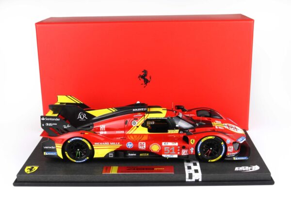 Ferrari 499P car n. 51 - 3rd Le Mans 2024 drivers Pier Guidi Giovinazzi Calado