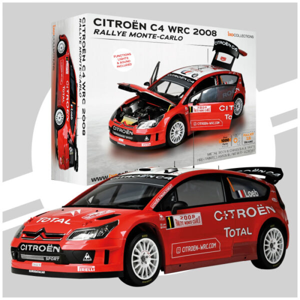 IXO Citroën C4 WRC Bausatz 1:8