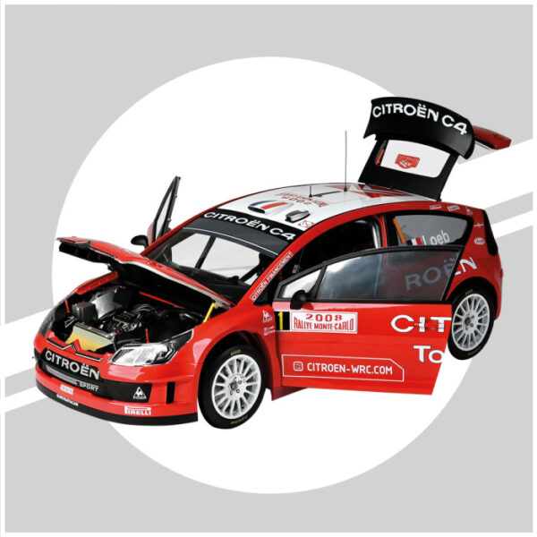 IXO  Citroën C4 WRC Bausatz 1:8 – Bild 7