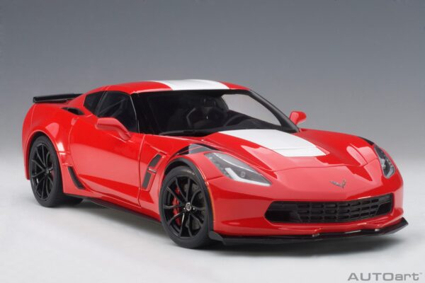 AUTOart Chevrolet Corvette C7 Grand Sport red/white