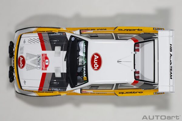 AUTOart AUDI SPORT QUATTRO S1 #5 RALLY San Remo 1985 WINNER – Bild 13